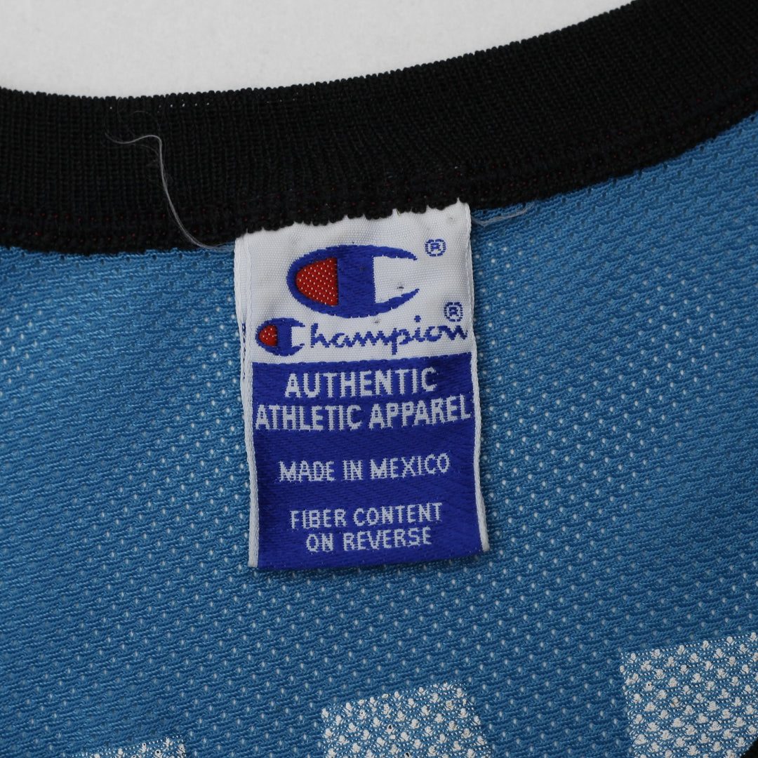 Vintage Champion Pistons Sealy #14 Basketball Teal Jersey Size 48 | Migration_Jerseys - Back View | Fashion Rerun