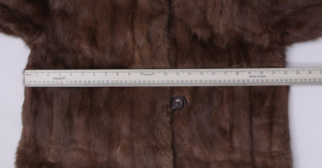 Vintage 50-60s Swear & Wells Canada Luxury Mahogany Antique Fur Jacket