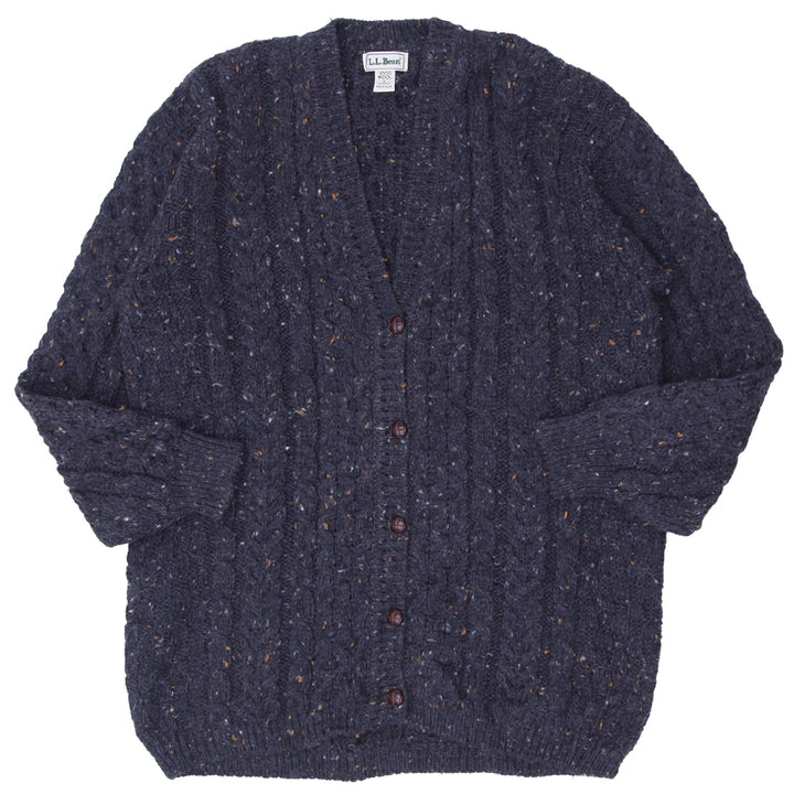 Vintage L.L.Bean 100% Pure Wool Knit Sweater Cardigan Ladies - Fashion Rerun Vintage Migration_Sweaters