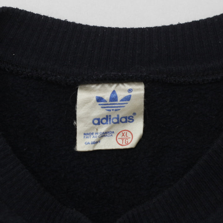 Vintage Adidas Originals Embroidered Black Crewneck Sweatshirt XL - Fashion Rerun Vintage Migration_Sweaters