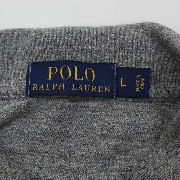 Mens Polo Ralph Lauren Gray Short Sleeve T-Shirt Size L