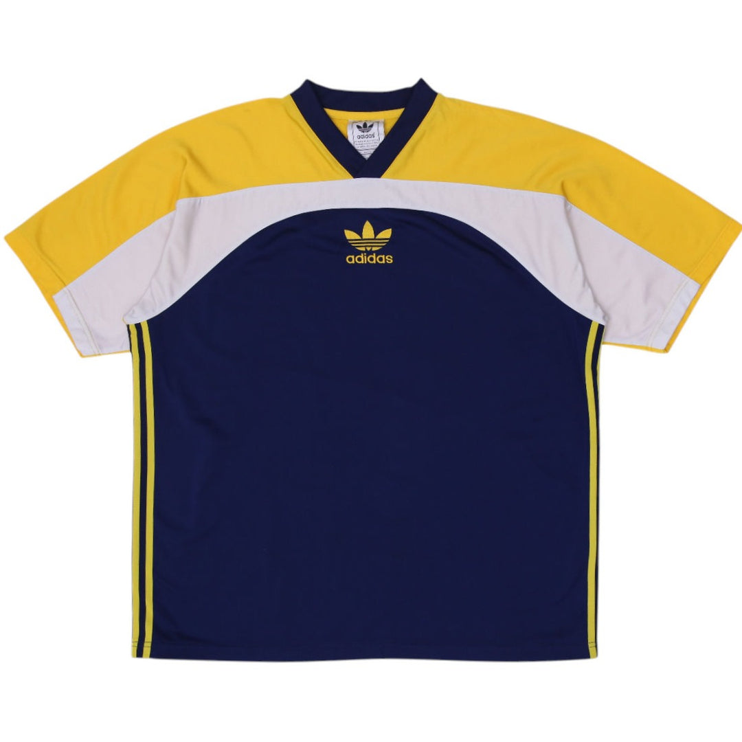 Vintage Mens Adidas Soccer V-Neck Jersey Size XL | Migration_Jerseys | Fashion Rerun