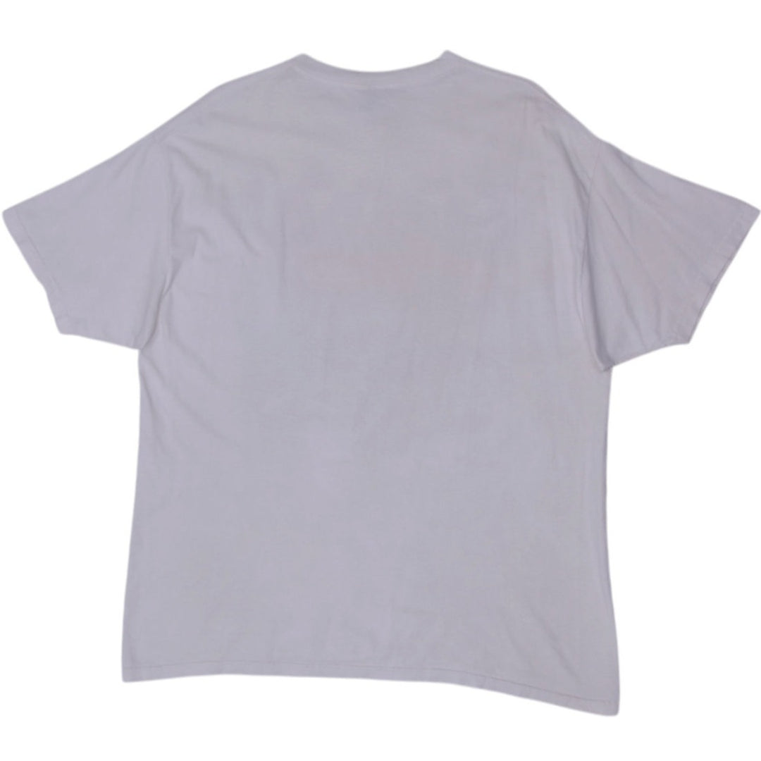 Vintage 90s Hanes White Dodge HEMI Graphic Big Block & Roll Cars T-Shirt XL | Migration_T-Shirts - Side View | Fashion Rerun