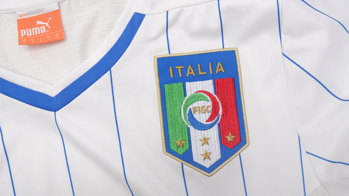 Mens Italy 2014/2015 Embroidered Puma Away Soccer Jersey