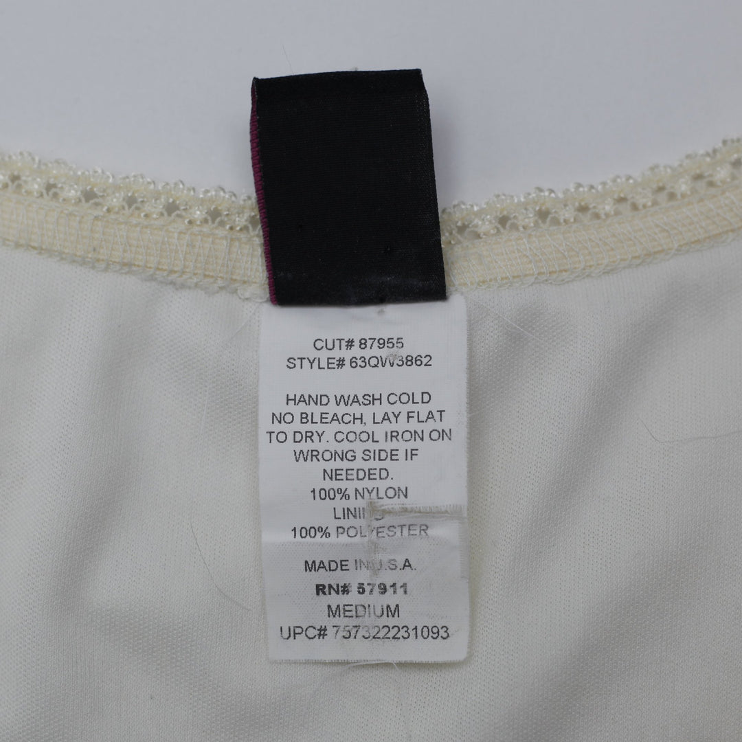 Y2K Ladies Lace Long Sleeve Top Size M | Migration_Y2K Tops - Detail View | Fashion Rerun