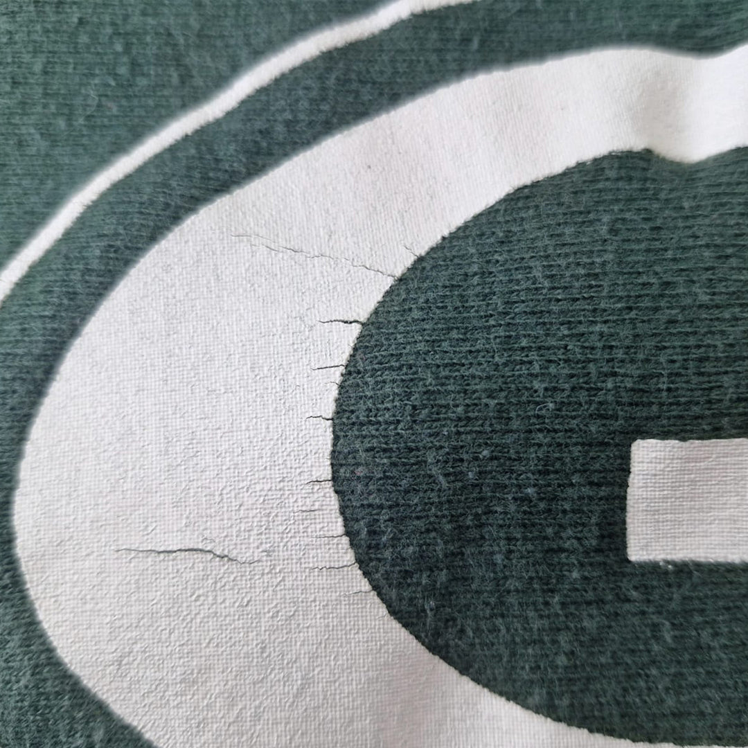 Vintage Champion Green Bay Packers Sweatshirt Reverse Weave XL Made In USA - Fashion Rerun Vintage Migration_Sweaters