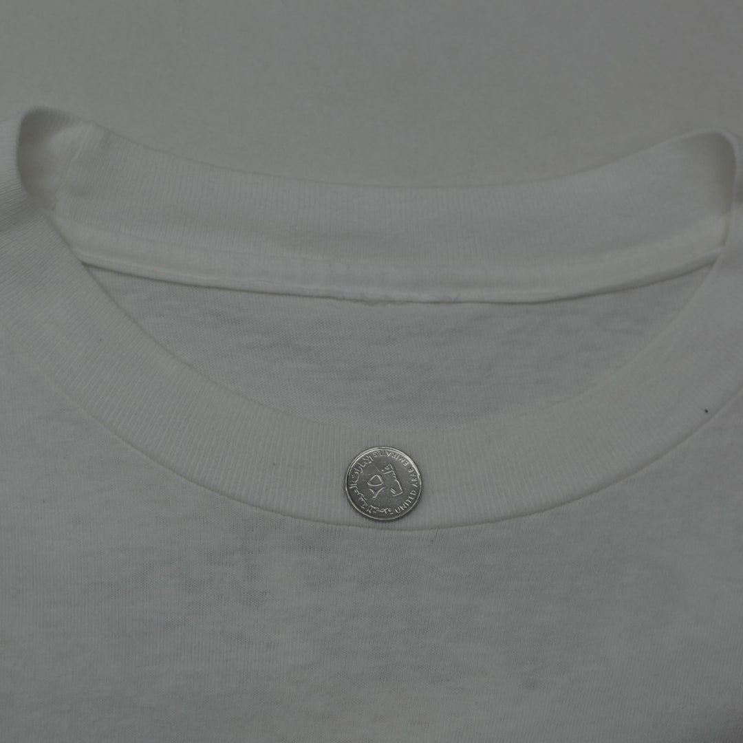 Vintage 1995 Salt Lake City Olympic Announcement T-Shirt -Party Of The Century Single Stitch - Fashion Rerun Vintage Migration_T-Shirt