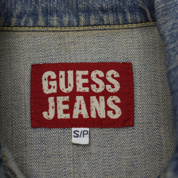 Guess Style Trucker Jacket Jeans Denim Size S | Migration_Jackets - Back View | Fashion Rerun