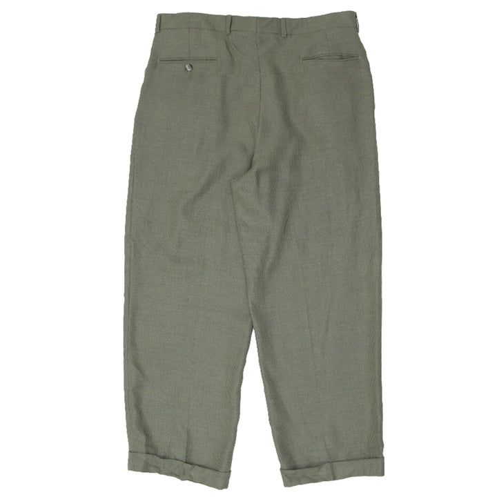 Vintage Linea Naturale Pleated Tencel Trousers / Pants Size 36 - Fashion Rerun Vintage Migration_Pants