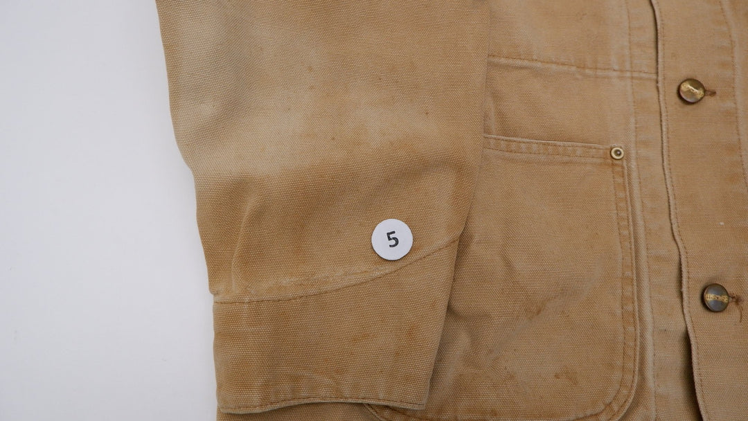 Vintage Mens Carhartt Slightly Distressed Jacket Brown Workwear Canvas | Migration_Jackets UAENAT20 - View 8 | Fashion Rerun