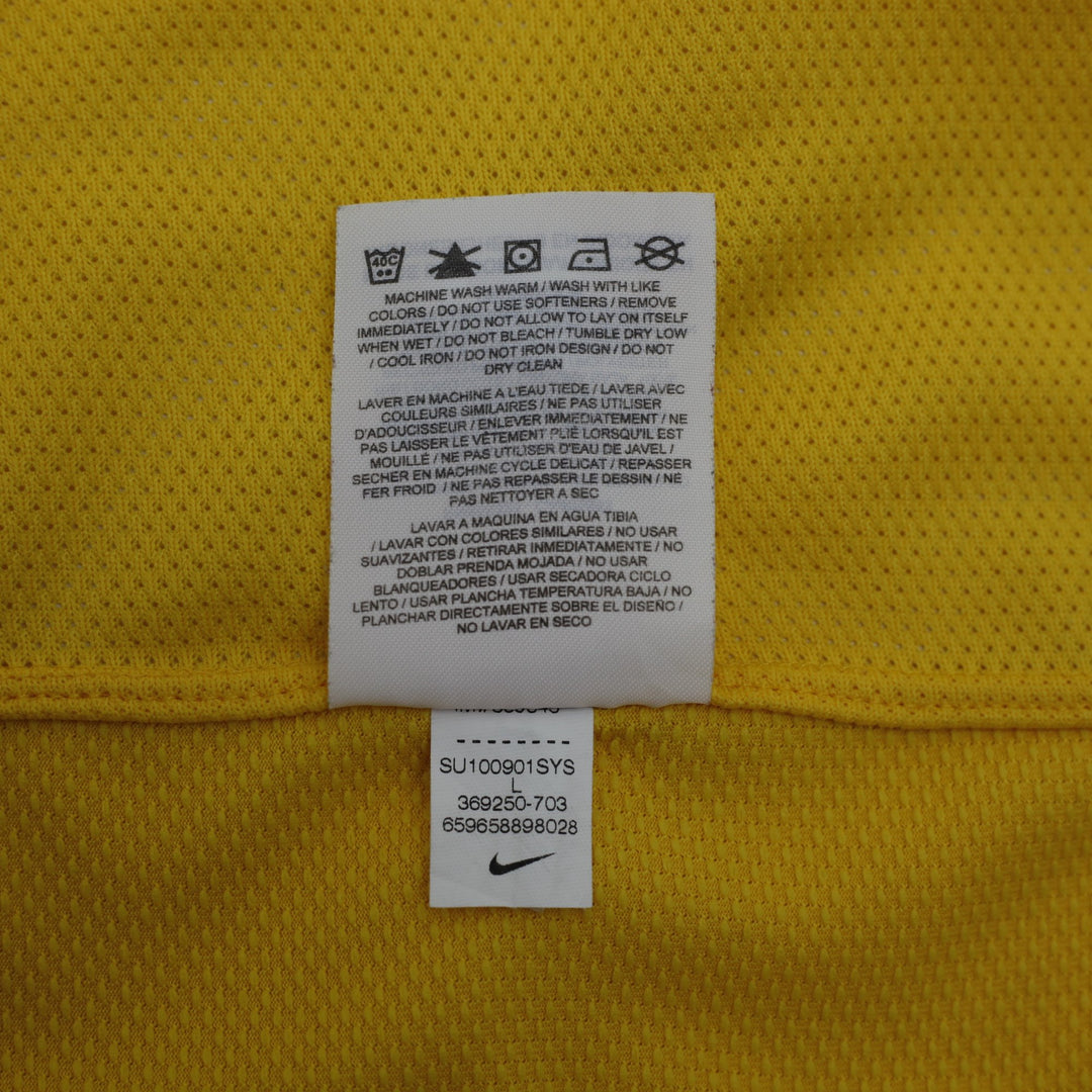 Mens 2010 Nike Brazil Home Football Jersey #10 Size L