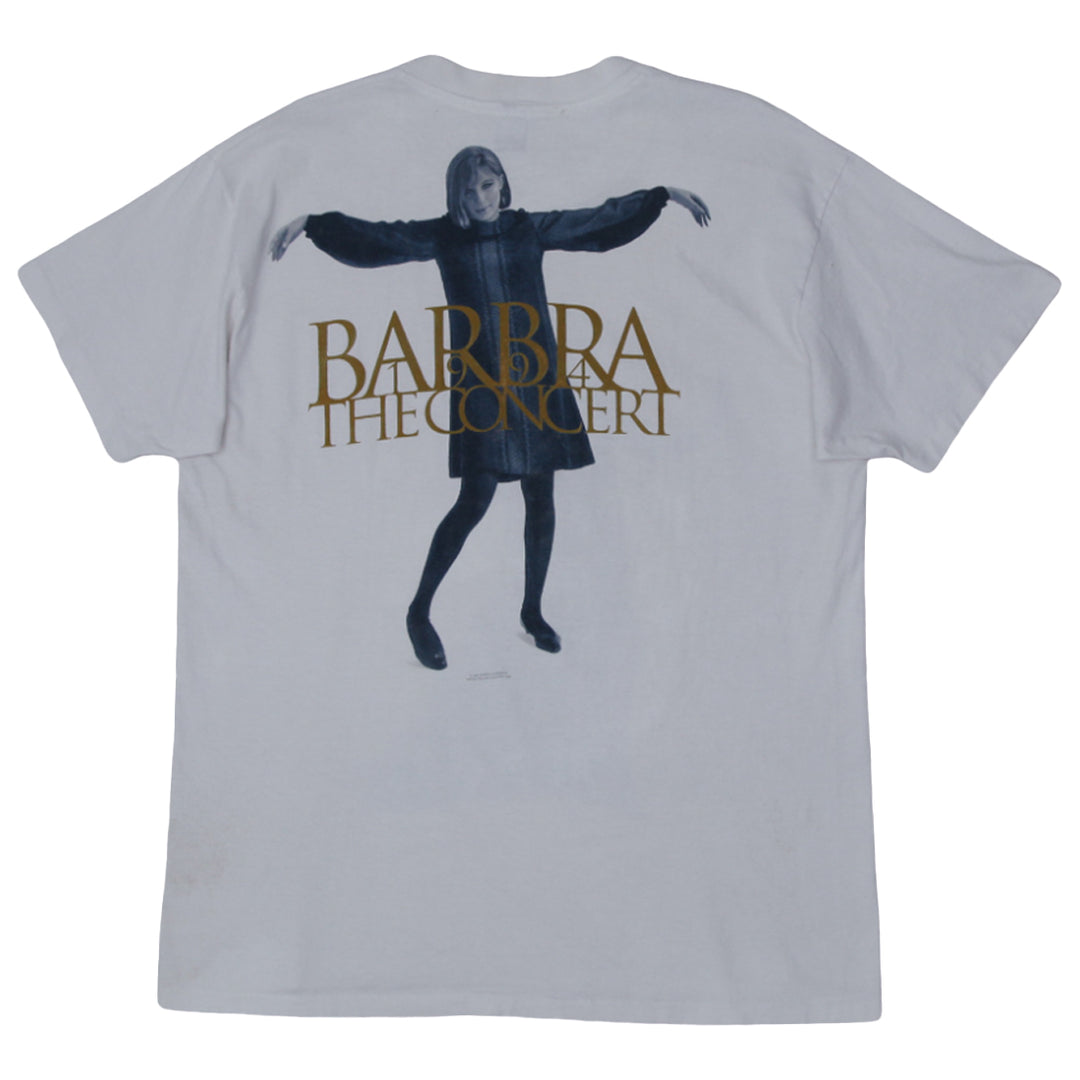 Vintage 1994 Barbara Streisand The Concert T-Shirt Single Stitch Anvil Made In USA Size XL - Fashion Rerun Vintage Migration_T-Shirt