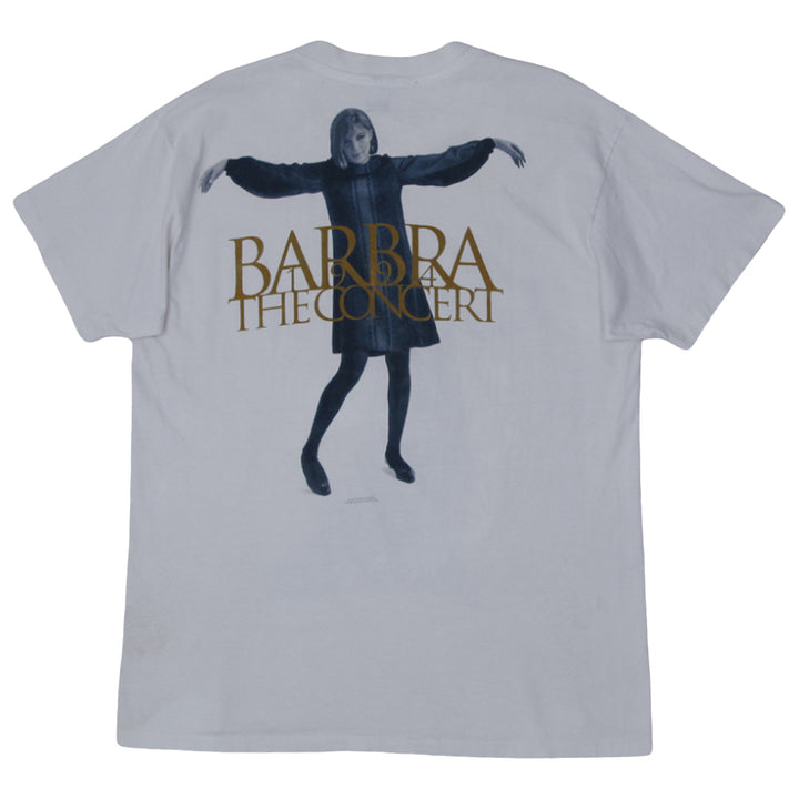 Vintage 1994 Barbara Streisand The Concert T-Shirt Single Stitch Anvil Made In USA Size XL - Fashion Rerun Vintage Migration_T-Shirt