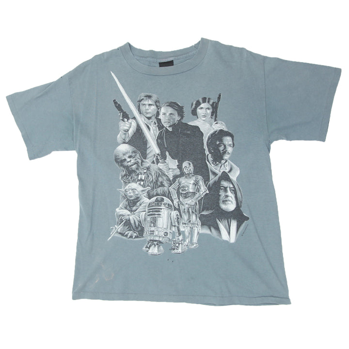 1995 Vintage Lucas Films Star Wars T-Shirt S.Stitch Made In USA Changes L