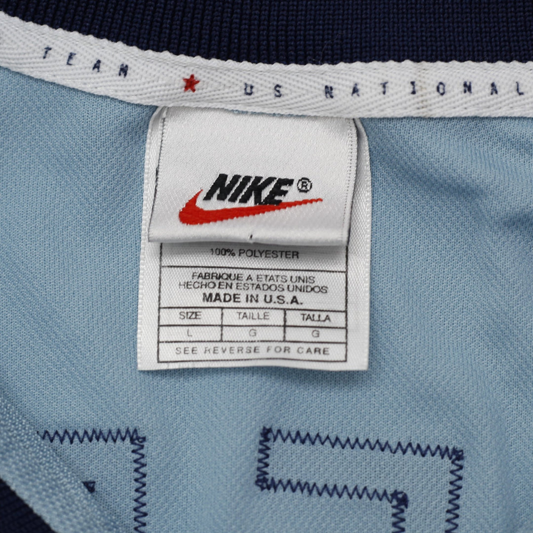 Vintage Mens USA 1995-96 Away Football Nike Peay #5 Size L United States