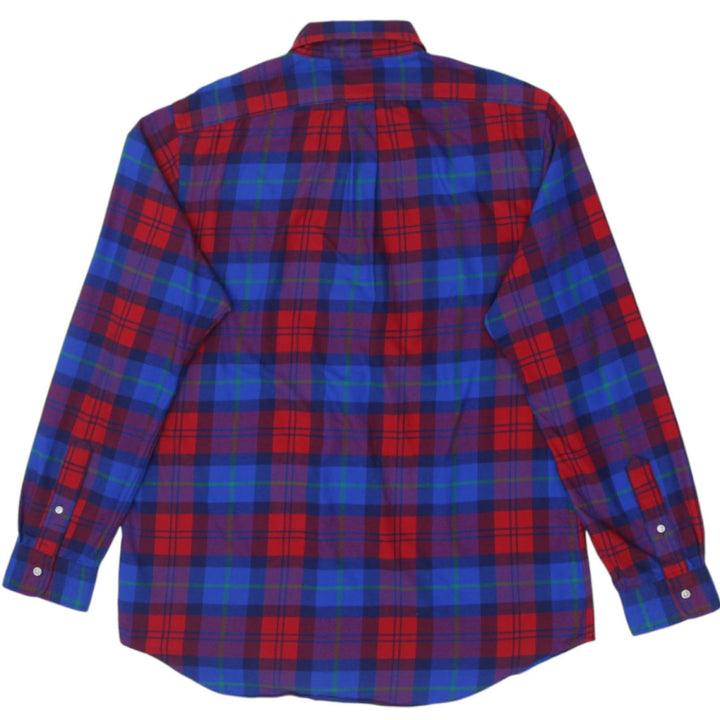 Mens Ralph Lauren Classic Fit Performance Flannel Long Sleeve Shirt