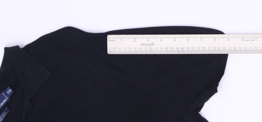 Polo Ralph Lauren Silk Cotton Classic Polo Shirt Size XXL | Migration_Shirts - View 8 | Fashion Rerun
