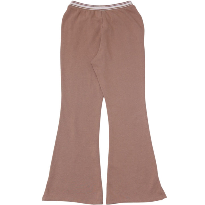 Ladies Pink Victoria's Wide-Leg Flare Sweatpants Size S