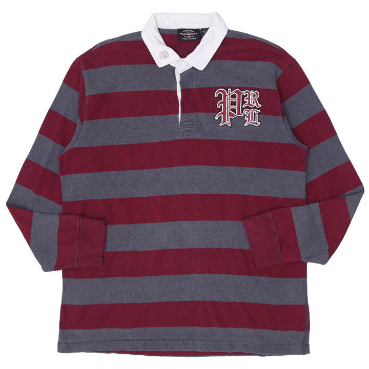 Vintage Ralph Lauren Polo Jeans Co. Striped Rugby Shirt Size Large - Fashion Rerun Vintage Migration_T-Shirt