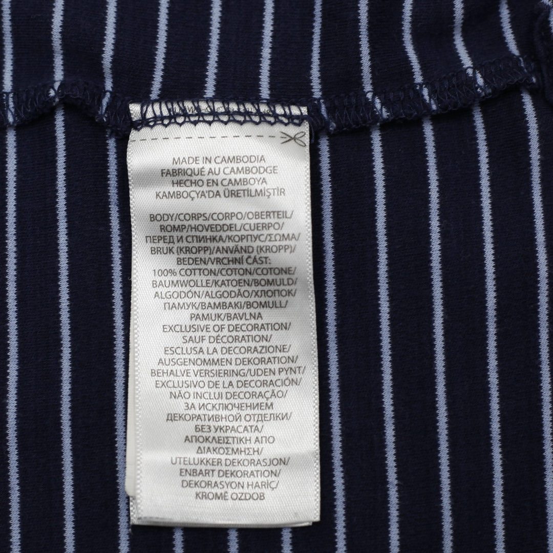Mens Polo Ralph Lauren Classic Fit Striped Polo T-Shirt Size L