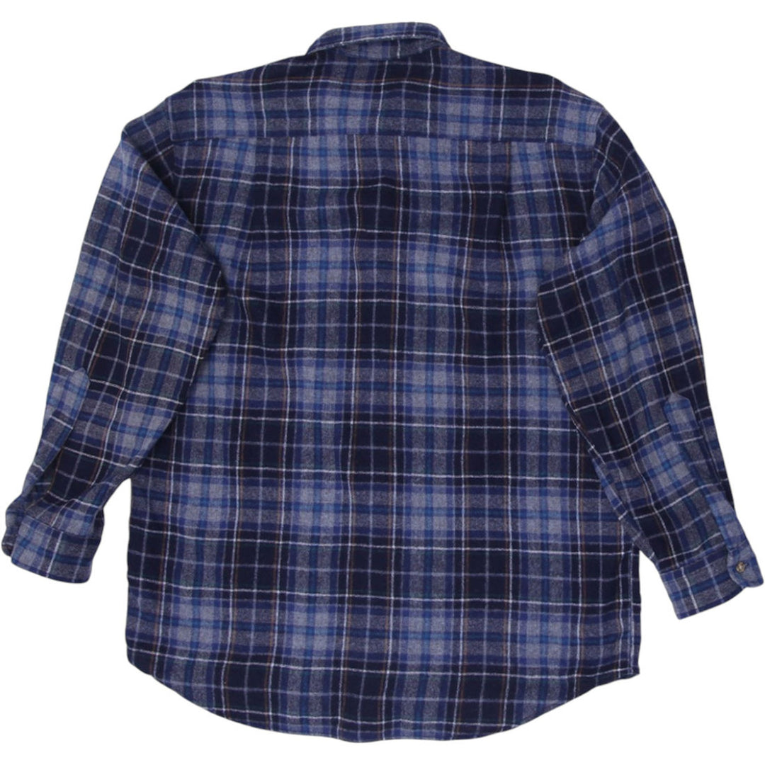 Vintage Pendleton Made In USA 100% Wool Flannel Shirt