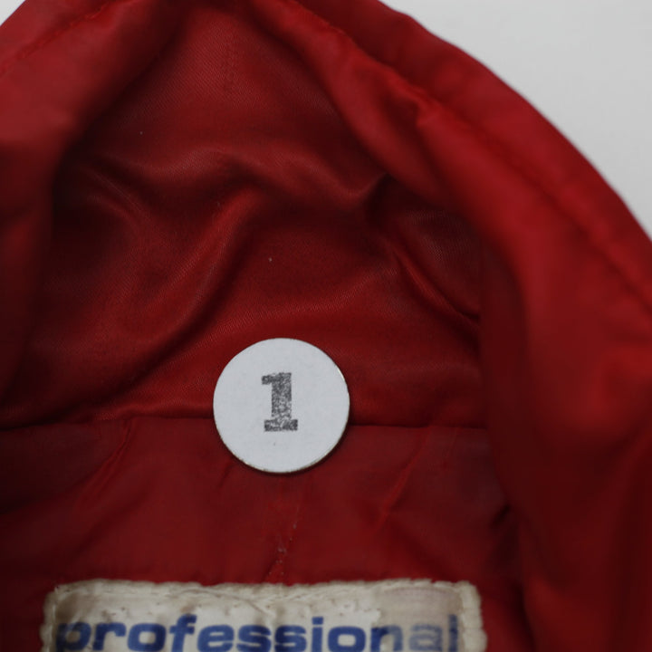 Vintage 80s Shain of Canada Montreal Canadiens Satin Bomber Jacket Size M