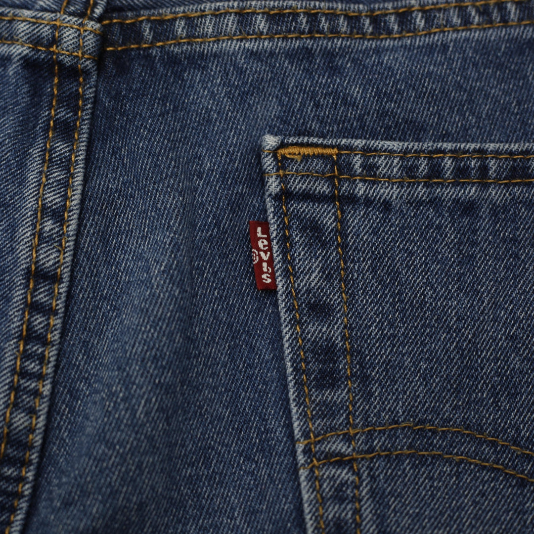 Mens Levi's 505 Regular Fit Straight Leg Denim Jeans Size 36 X 34
