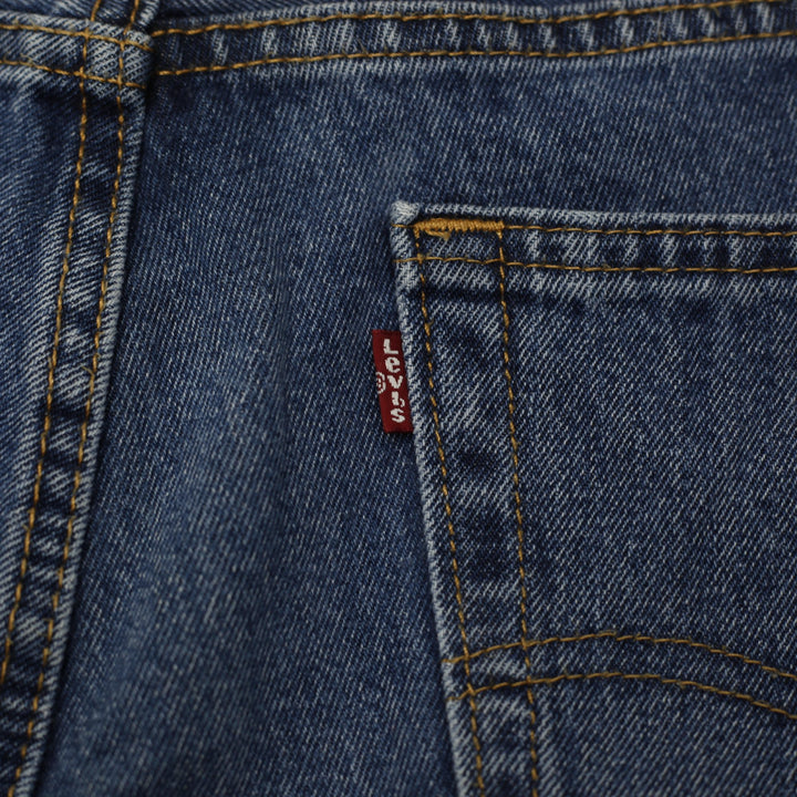 Mens Levi's 505 Regular Fit Straight Leg Denim Jeans Size 36 X 34