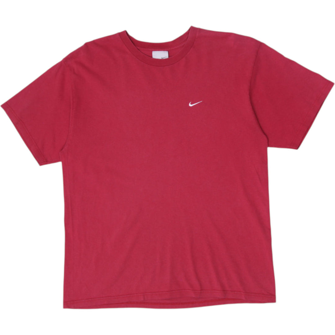 Vintage Mens Nike Mini Swoosh Crewneck T-Shirt Size L