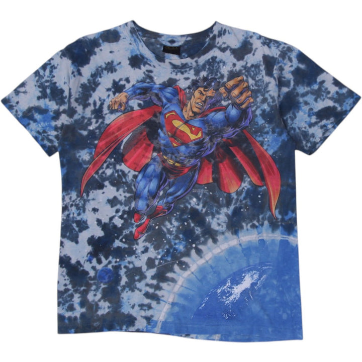 Vintage Changes 1997 DC Comics Superman Tie-Dye Single Stitch T-Shirt Made In USA | Migration_T-Shirts | Fashion Rerun