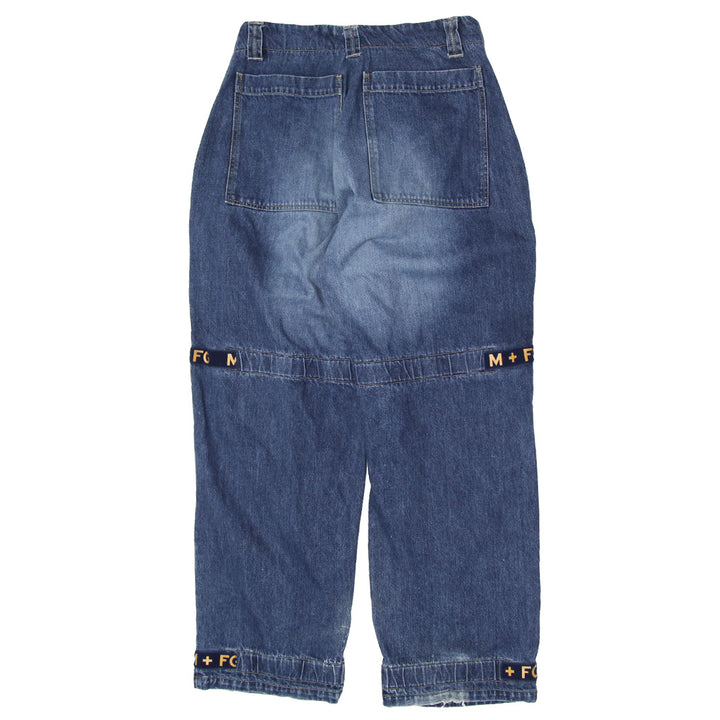 Mens Wide Leg Cargo Jeans