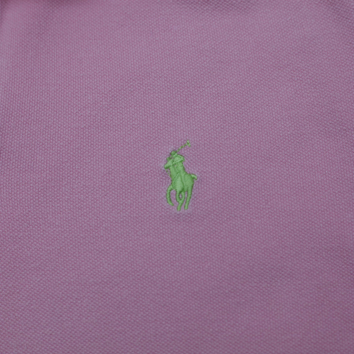 Ladies Polo Ralph Lauren Classic Fit Cotton Piqué Polo T-Shirt Size M