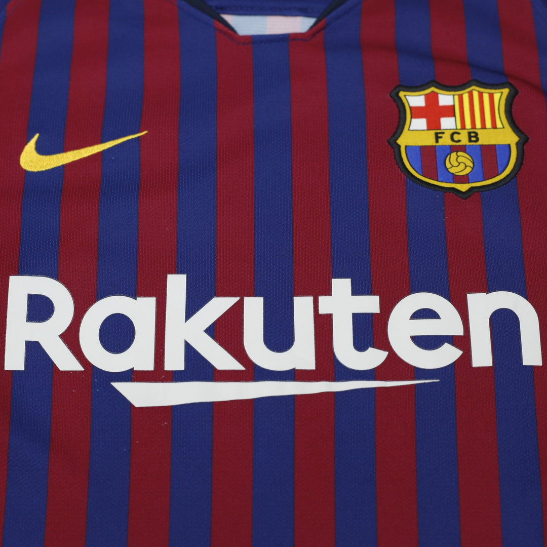 2018 - 2019 Barcelona Home Soccer Jersey Size M | Migration_Jerseys - Detail View | Fashion Rerun