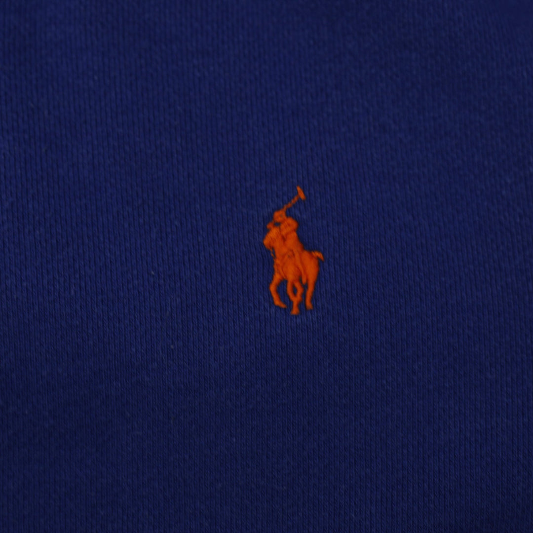 Mens Polo Ralph Lauren Blue Full Zip Hoodie L | Migration_Hoodies - Detail View | Fashion Rerun