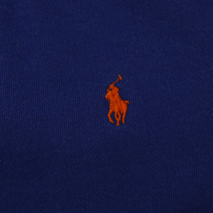 Mens Polo Ralph Lauren Blue Full Zip Hoodie L | Migration_Hoodies - Detail View | Fashion Rerun