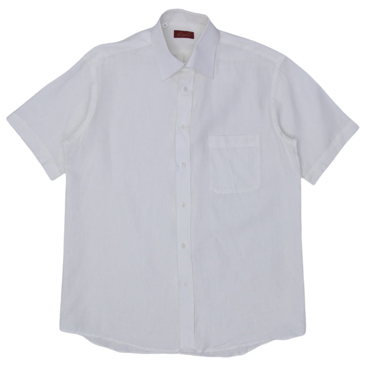 Mens Ritoni 100% Linen Short Sleeve Shirt