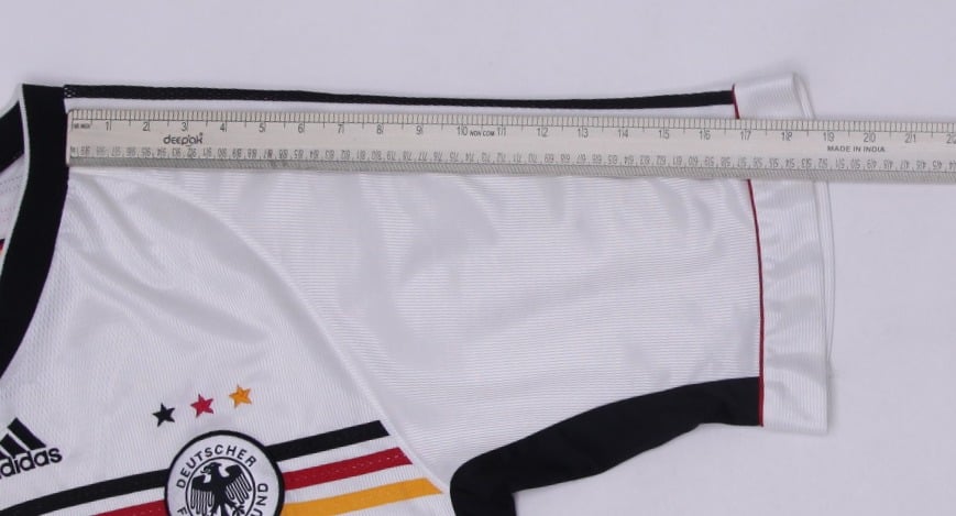 Vintage Adidas Germany 1998-99 Soccer White Jersey XL | Migration_Jerseys - View 7 | Fashion Rerun