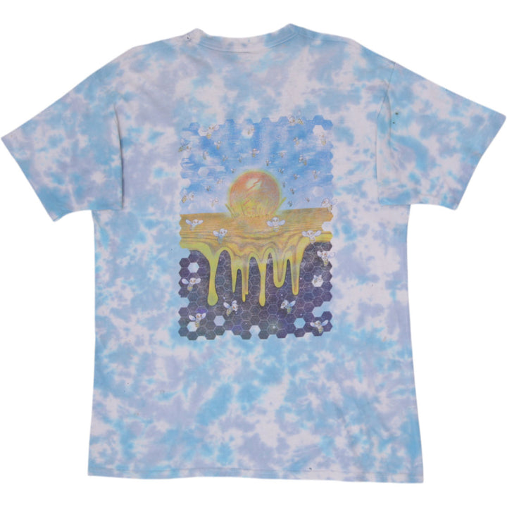 Vintage 1996 Grateful Dead Honey Bear Sunflower Tie-Dye T-Shirt XL Made In USA