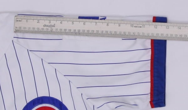 Vintage Starter Chicago Cubs Pinstripe Baseball Jersey Medium