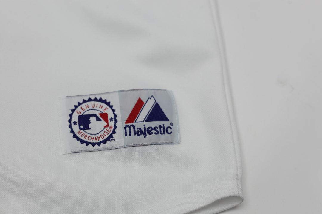 Vintage Majestic Boston Red Sox Ortiz 34 Baseball Jersey | Migration_Jersey UAENAT40 - Detail View | Fashion Rerun