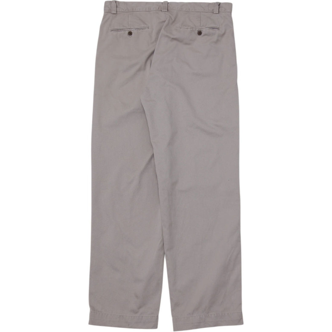 Mens Polo Ralph Lauren Flat Front Cotton Chino Pants Size 33x30