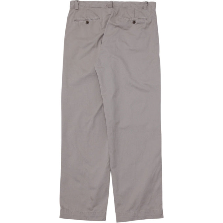 Mens Polo Ralph Lauren Flat Front Cotton Chino Pants Size 33x30