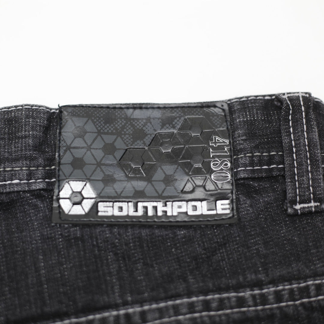 Y2K Mens Southpole 4180 Casual Style Denim Shorts Size 32