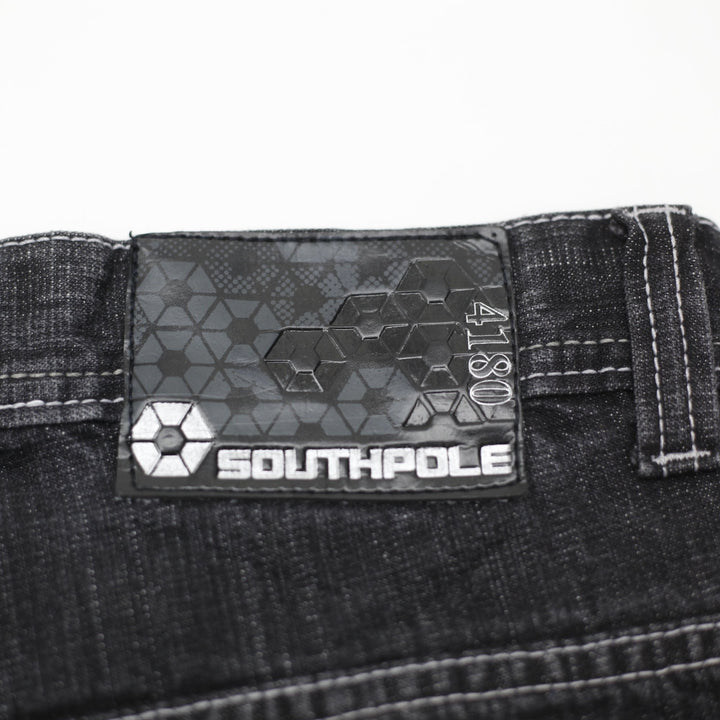 Y2K Mens Southpole 4180 Casual Style Denim Shorts Size 32