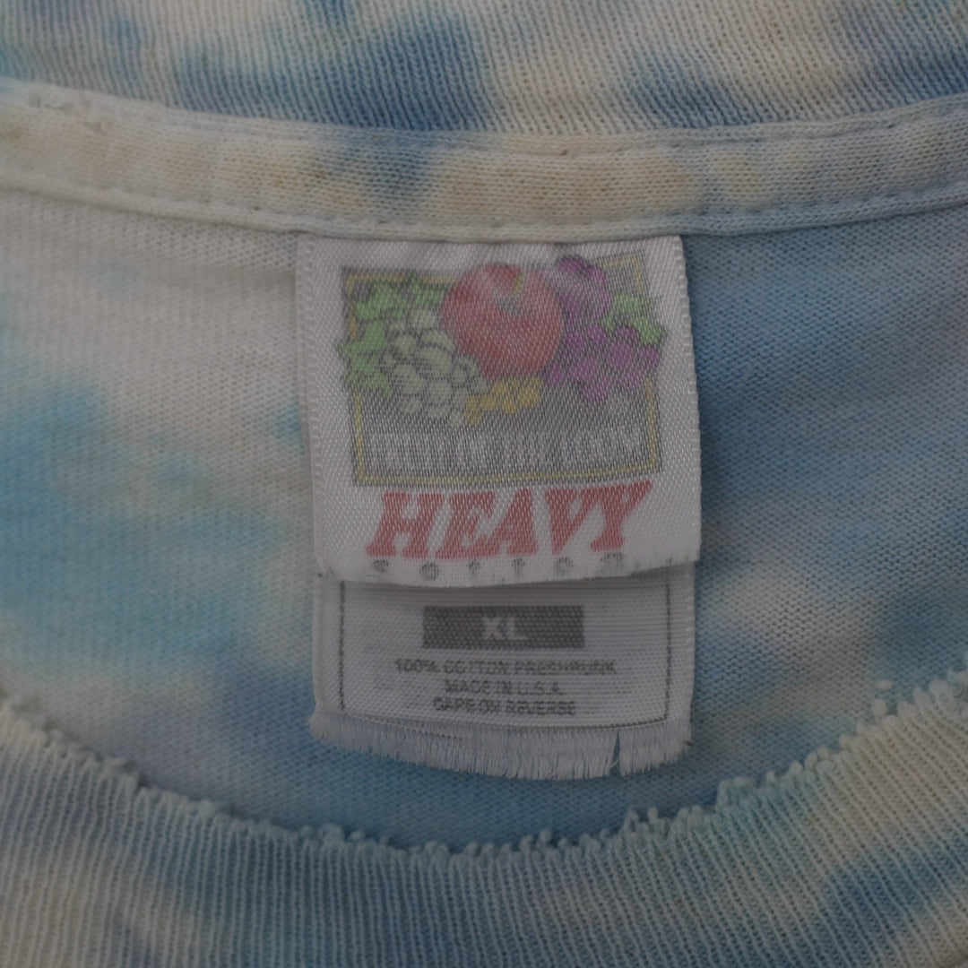 Vintage 1996 Grateful Dead Honey Bear Sunflower Tie-Dye T-Shirt XL Made In USA