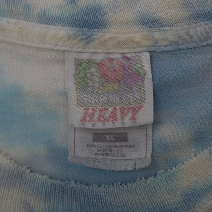 Vintage 1996 Grateful Dead Honey Bear Sunflower Tie-Dye T-Shirt XL Made In USA