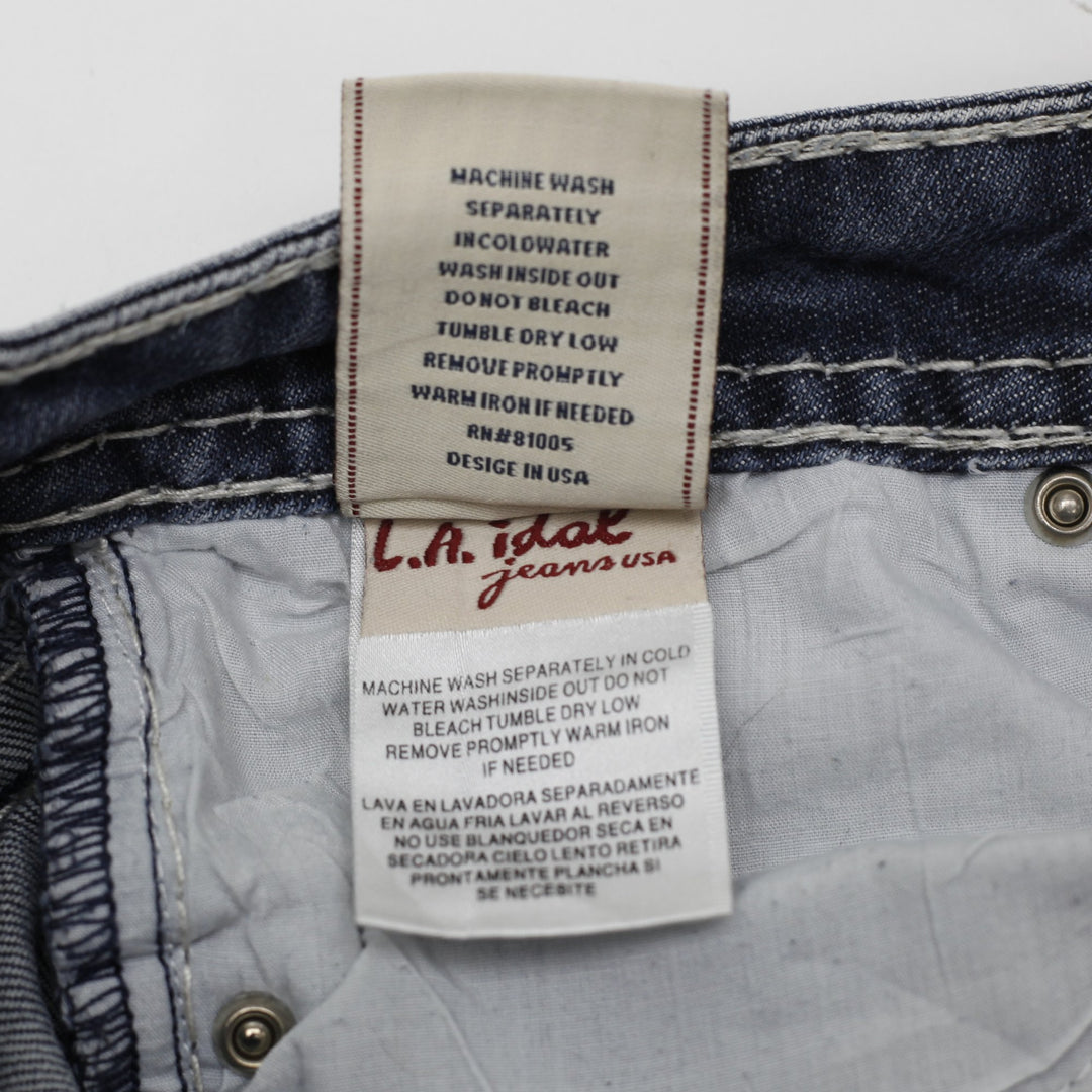 Y2K Ladies Embroidered Rhinestone Bootcut Jeans Size 5 | Migration_Jeans & Pants - View 6 | Fashion Rerun