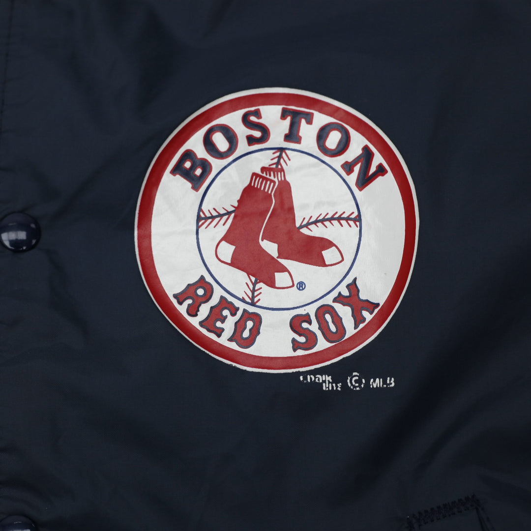 Vintage Chalk Line Boston Red Sox Varsity Jacket Navy Made In USA L | Migration_Jackets - Detail View | Fashion Rerun