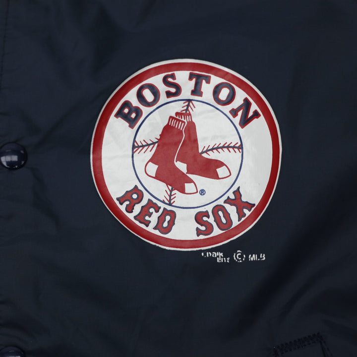Vintage Chalk Line Boston Red Sox Varsity Jacket Navy Made In USA L | Migration_Jackets - Detail View | Fashion Rerun