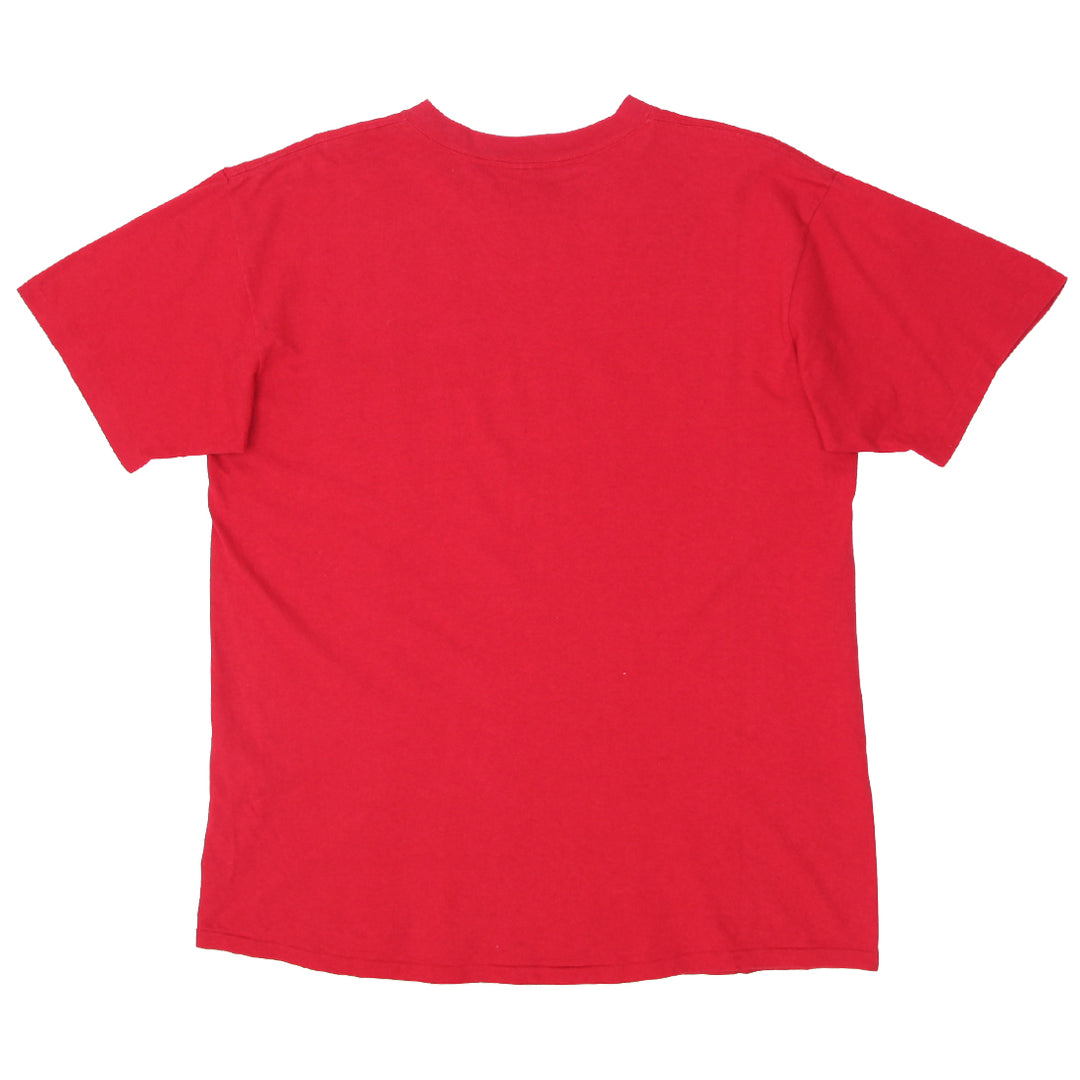 Vintage NBA Chicago Bulls Michael Jordan Locker T-Shirt S.Stitch Made In USA Nutmeg XL - Fashion Rerun Vintage Migration_T-Shirt